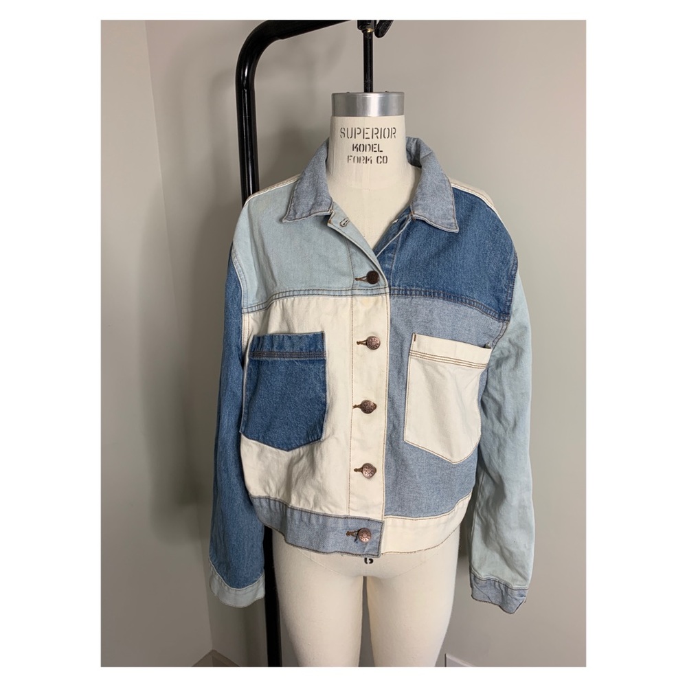 BDG Patchwork Denim Jacket